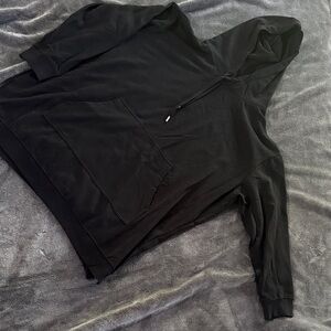 H&M Black Hoodie Sweater
